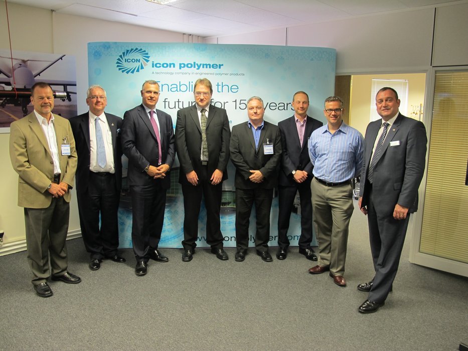 International aerospace and defence primes explore new technologies at Icon Polymer